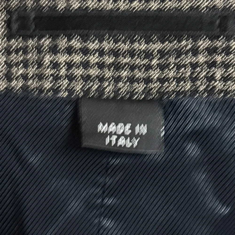 Viktor Rolf Monsieur Waistcoat Vest 38 (US) Italy Wool‎ Tan Check Casual Classic